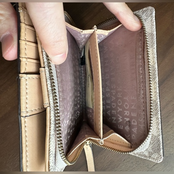Kate Spade ♠️ Iconic Spade Design Wallet - Picture 9 of 10